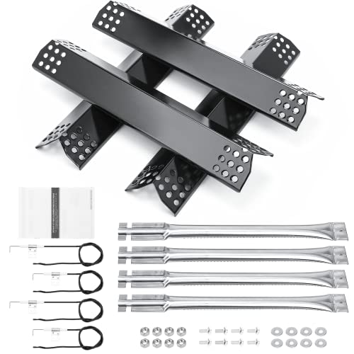Hisencn Grill Parts for Kitchen Aid 720-0954, 720-0954GA, 720-0733, 720-0733A, 720-0745D, 730-0733, 730-0733A, 730-0954GA, Heat Tent and Grill Burner Replacement Parts for Kitchen Aid 4 Burner Grill - Grill Parts America