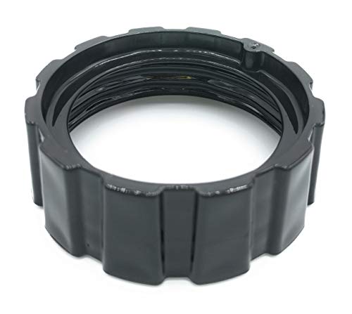 Blendin Replacement Bottom Base Ring Plastic Cap, Compatible with Hamilton Beach 990035900, HB908, 909, 919 Blenders (Black) - Kitchen Parts America