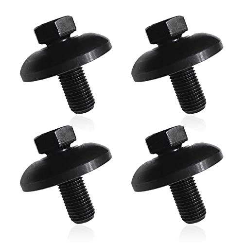 4pk Bolt & Washer Compatible With Husqvarna Craftsman Lawn Mower Blade Bolt & Tractor Blade Bolt With Cupped Washer, Fits for Attaching immobilization Blades on Riding Lawn Mower and Zero Turn Mower - Grill Parts America