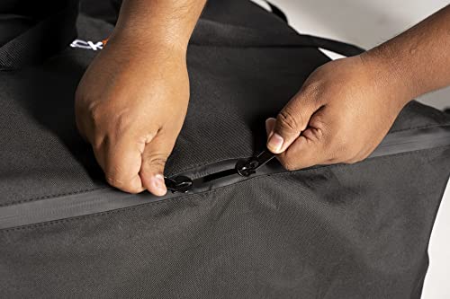 Blackstone Tabletop Griddle w/Hood Carry Bag, 5510, Portable BBQ Grill Griddle Carry Bag for Travel - 600D Heavy Duty Weather-Resistant Cover Accessories, Black, 22 inch - Grill Parts America