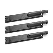 Hongso 15 3/4 Inches Cast Iron Burner Replacement for BBQ Barbeques Galore Turbo 3 Burners Elite CG3TCBN 720-0057 Nexgrill 720-0057 Aussie Bakers and Chefs Charbroil Sam's Gas Grill CBC301 3-Pack - Grill Parts America