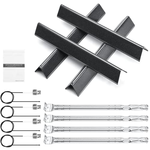 Hisencn Replacement Parts for Members Mark G54502-1, G54502, Heat Tent and Grill Burner& Igniter, Replacement Parts for Member's Mark Pro Series 4 Burner Gas Grill - Grill Parts America