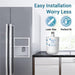 Filterlogic 5231JA2002A Refrigerator Water Filter, Replacement for LG® LT500P®, GEN11042FR-08, ADQ72910911, ADQ72910901, Kenmore 9890, 46-9890, LFX25974ST, LMX25964ST, LSC27925ST, 3 Pack - Grill Parts America