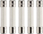 Microwave Fuse Ceramic Fuse Cartridge Fuse 20 Amp 250V Slow-Blow Compatible and Universal Replacement for GE WB27X10388 and Whirlpool Kenmore Other Microwaves 5 PCS Product Name - Grill Parts America