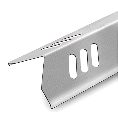 Kalomo 15 Inch Grill Heat Plates Shield Burner Covers Flame Guards, BBQ Gas Grill Replacement Parts for Dyna-Glo DGF493BNP DGF510SBP, Backyard GBC1460W BY13-101-001-13, Uniflame GBC1059WB, BHG Model - Grill Parts America