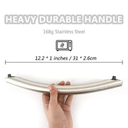 DE94-02933A Microwave Door Handle - Compatible with Samsung Microwaves - Replaces AP5622966, 2448710, DE64-02522A, PS4239327 Oven Replacement Parts Kitchen Appliance Accessories Supplies - Grill Parts America