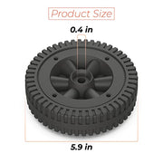 MAYITOP Gas Grill Wheels 2 Pack Replacement for Char-Broil Charbroil Thermos 5.9" W G206-0025-W1 - Grill Parts America