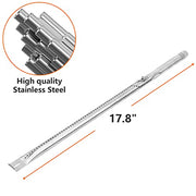 Cast Iron Grill Grates and Stainless Steel Grill Part Kit for Charbroil Performance 5 Burner Gas Grills 463275517 463243518 463243519, Heat Plates, Burners, Adjustable Crossover Tube, Ignition - Grill Parts America
