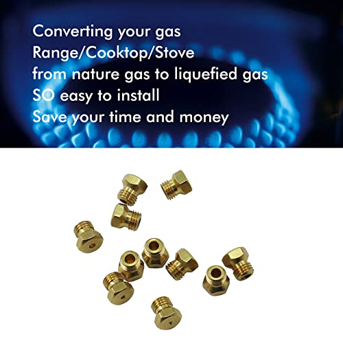 Gas Stove Orifice Size Chart MEANHDAG Grill LP Gas Conversion Kit For