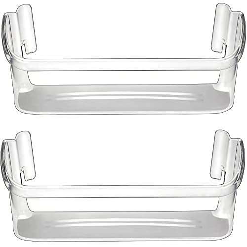 UPGRADE 240323002 Refrigerator Door Shelf Bin Replacement Part, Compatible with Frigidaire FGHS2631PF4A, FGHS2655PF5A, FGHS2655PF4, DGUS2645LF6A,FGUS2642LF2 AP2115742 Fridge Side Bottom Shelf 2 Pack - Grill Parts America