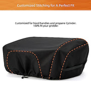 NOELIFE Griddle Cover for Blackstone 22 inch Tabletop Griddle with Hood, Grill Cover for Adventure Ready Griddle 1813 Waterproof Outdoor BBQ Grilling Accessories (Cover Only) - Grill Parts America