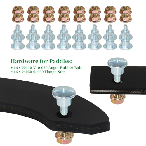 Juego De Paletas Para Quitanieves Honda HS521 Y HS621 - Números 72522-747-010 Y 72521-747-000, Marca Stens