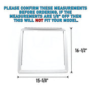 Upgraded Lifetime Appliance 240599803 Crisper Pan Cover Compatible with Frigidaire Refrigerator - Grill Parts America
