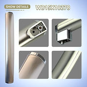 Upgraded Vsttar WB15X10278 Golden Microwave Oven Door Handle, Compatible with General Electric (GE) Microwave, Replaces AP5790517, 261300714902, PS8754175 - Grill Parts America