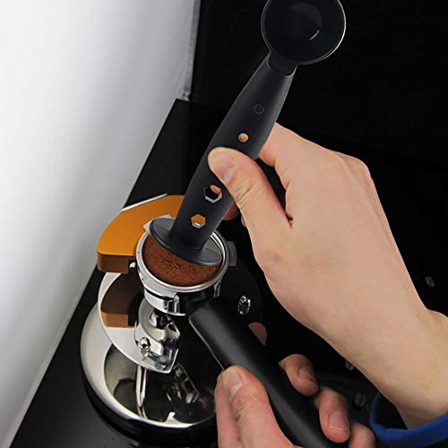 Coffer Tamper, Multifunctional Espresso Tamper with 10g Measuring Spoon, Coffee Tamping Tool for Barista Coffee Bean Press Coffee Grind Pressing (Espresso Scoop with Tamper 49mm) - Grill Parts America