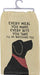 Primitives by Kathy Rustic Dish Towel, 28" x 28", I'll Be Watching You, Cotton - Grill Parts America