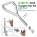 M146774 Front Draft Arm w/Hardware Kit, for John Deere M146774A M147976 M147976A M125229 AM123069, Fits Lawn Tractor LT133, LT150, LT155, LT160, LT166, LT170, LT180, LTR155, LTR166, SST16, SST18 - Grill Parts America