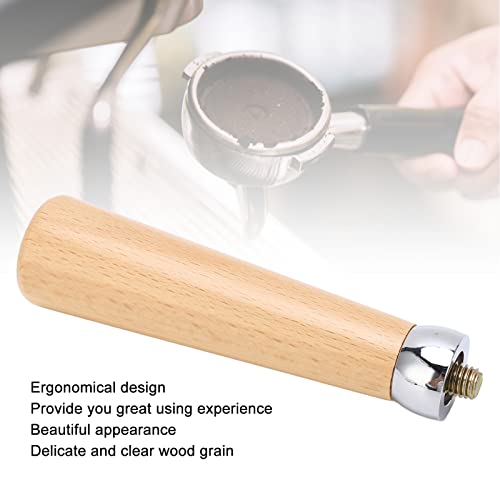 Coffee Portafilter Handle, Flat Base Coffee Machine Replacement Accessories Portafilter Handle Part - Kitchen Parts America
