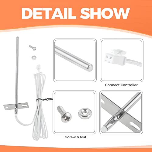 MOOTVGOO RTD Temperature Probe Sensor Replacement for Camp Chef Wood Pellet Smoker Grills, Replace Part Number PG24-44 - Grill Parts America