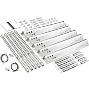 Hisencn Grill Replacement Parts for Charbroil Performance 5 Burner, 304 Stainless Steel Grill Parts for Charbroil 463347519, 463347518, 463361017, Replacement Parts for G470-5200-W1, G470-0004-W1 - Grill Parts America