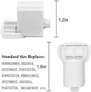 AMI PARTS WB06X10943 Handle Support Microwave Replacement Part Exact Fit for G.E Replaces AP5790057 PS8753758 3025054 EAP8753758 Pack of 2 - Grill Parts America