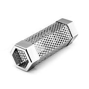 BEWAVE Pellet Smoker Tube for All Grill Electric Gas Charcoal or Smokers Hot/Cold Smoking, Free Tube Brush, 6 Inch - Grill Parts America