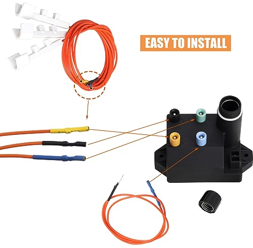 66354 Igniter Kit Replacement for Weber Genesis II Grill Parts, Ignition for Weber GS4 Genesis II E-315, II S-310, II S-315, II SE-310, II SE-315, II CE-310, II CSE-315, II CSS-315,II E-310 Grills - Grill Parts America