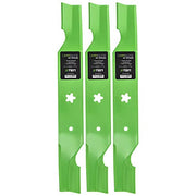 8TEN LawnRAZOR Mower Blade Set for AYP Husqvarna Poulan 54 inch Deck 187256 187254 574292401 532187254 (High Lift) - Grill Parts America