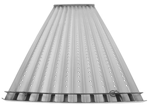 18 1/4" Stainless Steel Emitter Plates and Cast Iron Cooking Grill Grates Replacement Parts for Charbroil 463224912, 463231711, 463241413, 463241414, 463247209, 463271314, 466231711, Kenmore 463268107 - Grill Parts America