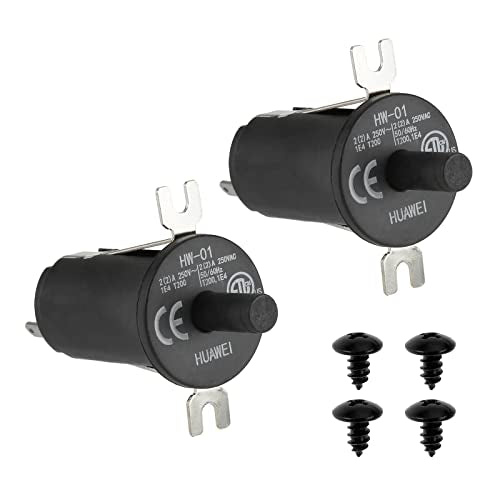 MOOTVGOO 2 Pack Hopper Lid Door Switch Kit Replacement for Masterbuilt Gravity Series 560/800/1050 XL & Digital Charcoal Grill & Smokers with Mounting Screws - Grill Parts America