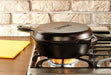 Lodge LCC3 Cast Iron Combo Cooker, Pre-Seasoned, 10.25" -Quart - Grill Parts America