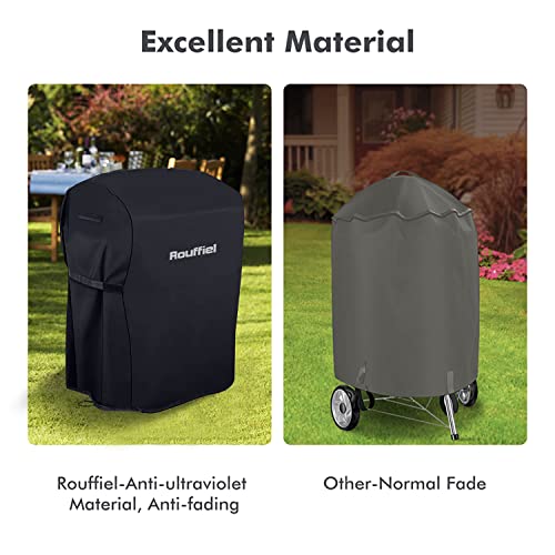 Rouffiel Gas Grill Covers, 30 inch BBQ Grill Cover 600D Heavy Duty Waterproof, Outdoor Barbecue Cover Non-Fade and Rip Proof Fits Grills of Weber, Char-Broil - Grill Parts America