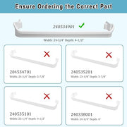 240534901 Door Shelf Rack Bar Replacement (2pack) - Compatible with Frigidaire Kenmore Refrigerator Frigidaire Door Retainer Bar Shelve Bin - Replaces AP3214630, 948954, AH734935, EA734935, PS734935 - Grill Parts America