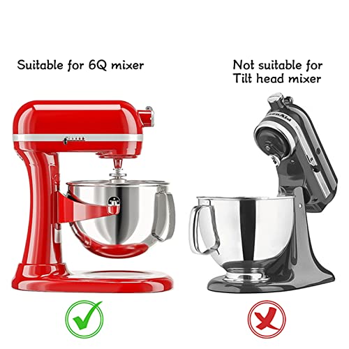 Mixer Beater Paddle Multifunctional High Stability Sturdy Mixing Head Food Safety Household Stand Mixer Attachment Mixer Parts Accessories for 6Q - Kitchen Parts America