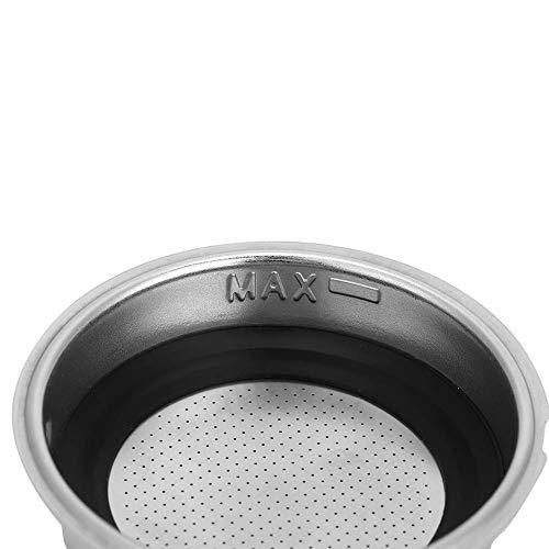 Coffee Filter Basket, Detachable Coffee Filter Cups Strainer, Stainless Steel Coffee Machine Filter Accessory for Home Office(1) - Kitchen Parts America