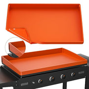 36" Silicone Griddle Mat, Upgrade Full-edge Griddle Top Covers for Blackstone 36 Inch, All Season Cooking Protective Cover, Protect Griddle from Rodents, Insects, Debris and Rust (Orange) - Grill Parts America