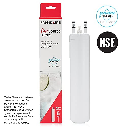 Frigidaire WF3CB Puresource3 Refrigerator Water Filter, White & ULTRAWF Pure Source Ultra Water Filter, Original, White, 1 Count - Grill Parts America