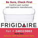 FRIGIDAIRE 240323002 Door Bin for Refrigerator, Single Unit - Grill Parts America