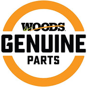 WOODS OEM 29186KT (29186-6 Blade Set) 13" Finish Mower Genuine Replacement Blade Kit, Compatible with RD990X, RD990XE, S260 Ditchbank - Precision, Heat-Treated, Alloy Steel, Lawn Mower Blades - Grill Parts America