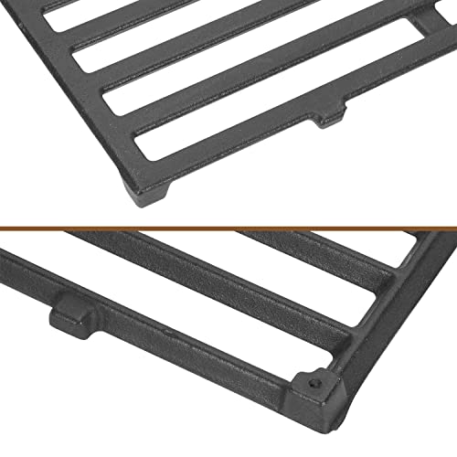 Outspark 7637 Cooking Grate Replacement Parts for Weber Spirit E-210 E-215 E-220 S-210 S-215 Series Gas Grill.17.5 Cast Iron Grill Grid Grate for Spirit II E-210 II E-220 44010001 64815 67022,2 Pack - Grill Parts America