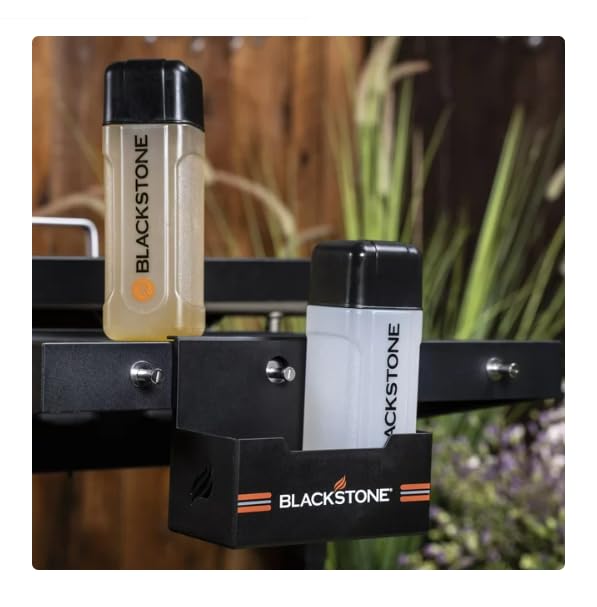 Blackstone Magnetic Griddle Accessory Tray and Plastic Bottle Holder (7.50 x 4.50 x 7.75 Inches) (Bottles not Included) - Grill Parts America