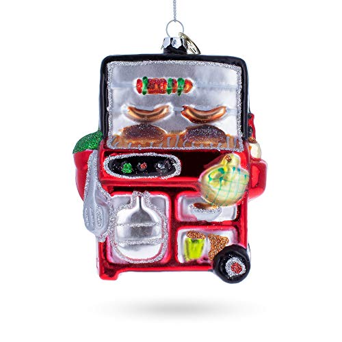 Grilling Delight - Blown Glass Christmas Ornament - Grill Parts America