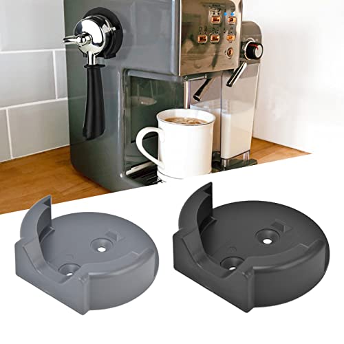 GLOGLOW Coffee Portafilter Wall Rack, ABS Solid Universal Storage Holder for Coffees Machine(Grey 54mm) Espresso Machine Replacement Parts - Kitchen Parts America