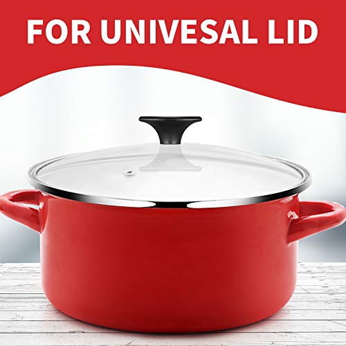 4 Sets Dutch Oven Knob Bakelite Replacement Knob Pot Lid Handle Compatible with Le Creuset, Aldi, Lodge and Other Enameled Dutch Oven, Black - Kitchen Parts America