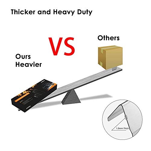 Hisencn 7635 15.3 Inches Flavor Bars for Weber Spirit I & II 200 Series, Spirit E210, S210, E220, S220 with Front Control Knobs, 304 Stainless Steel Heat Plate, 3 Pack - Grill Parts America