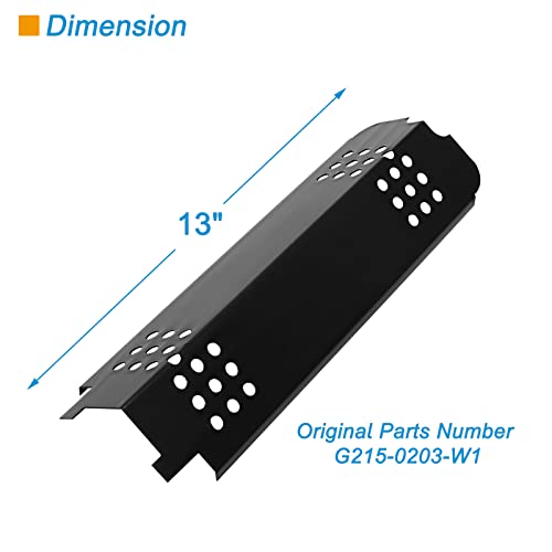 BBQration Replacement Kit for Char-Broil Classic 280 2-Burner 463613717 463647018 463672717 463672817 G215-0203-W1 G320-0200-W1A, Replacement Parts for American Gourmet 465635821 465636021 - Grill Parts America