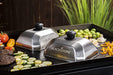 Blackstone 5207 Rectangle Basting Cover Small 2-Pack Griddle Accessories, Stainless Steel, Cheese Melting Dome and Steaming Cover, Best for Use on Flat Top Griddle Grill Cooking Indoor or Outdoor - Grill Parts America