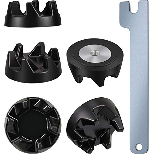 5 Packs 9704230 Blender Coupler Blender Coupling Replacment Parts with 1 Wrench Compatible with KitchenAid WP9704230VP WP9704230 - Kitchen Parts America