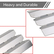 Zemibi Grill Replacement Part for Broil King 9215-54 9221-54 9221-64 9221-67 9235-24 Baron 320 Baron 420 Baron 440 Baron 490 Baron 540 Baron 590, Baron 340, Stainless Steel Heat Plate and Grill Burner - Grill Parts America
