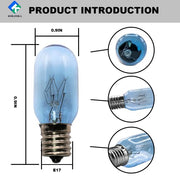 241552802 297048600 7297048600 Refrigerator Light Bulb Fits for Whirlpool KitchenAid Electrolx Kenmore - Grill Parts America